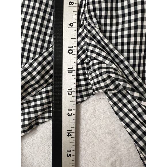 J. Crew Shorts Mens Size 29W Rivington Checkered Black White Cotton - Picture 7 of 8